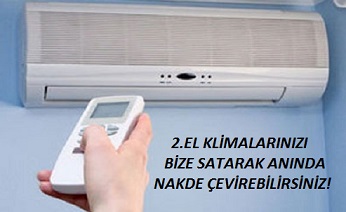 KULLANILMIŞ KLİMA ALANLAR